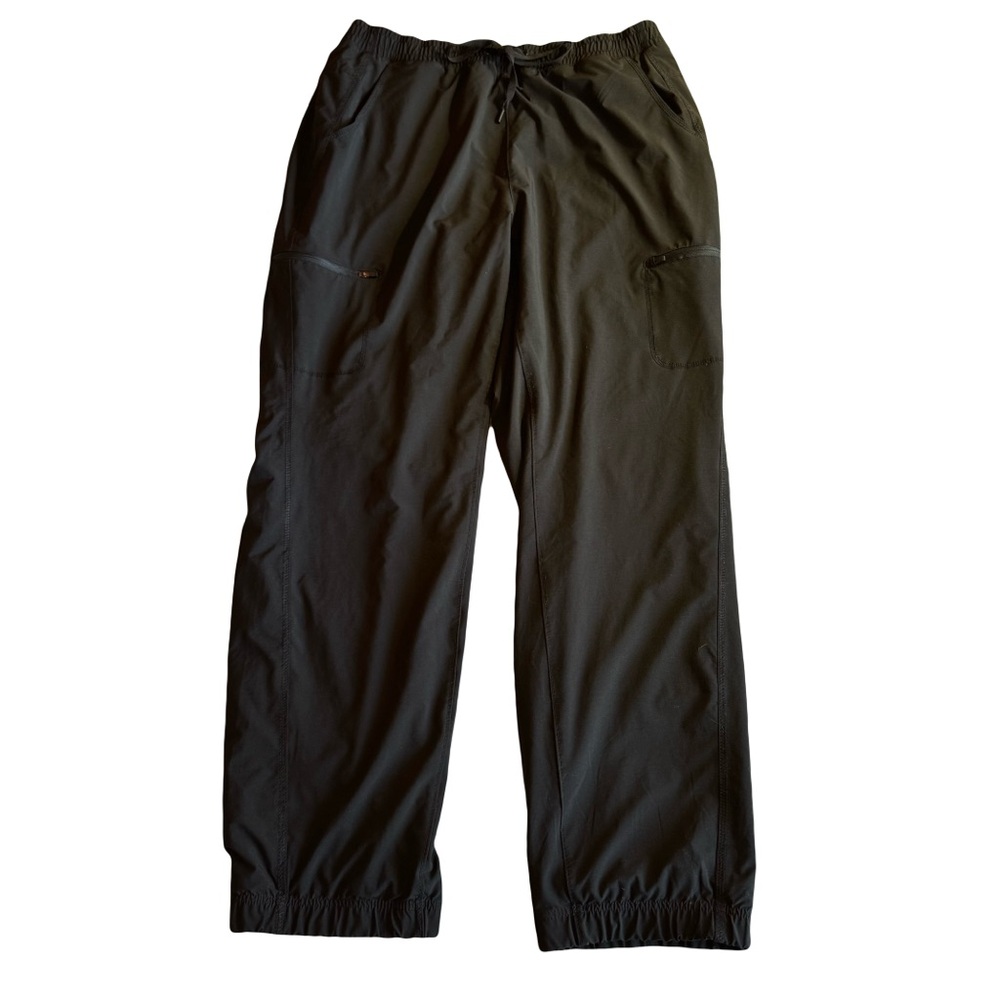 Eddie Bauer Women's Fleece-lined Drawstring Pants, Black, Size 14
